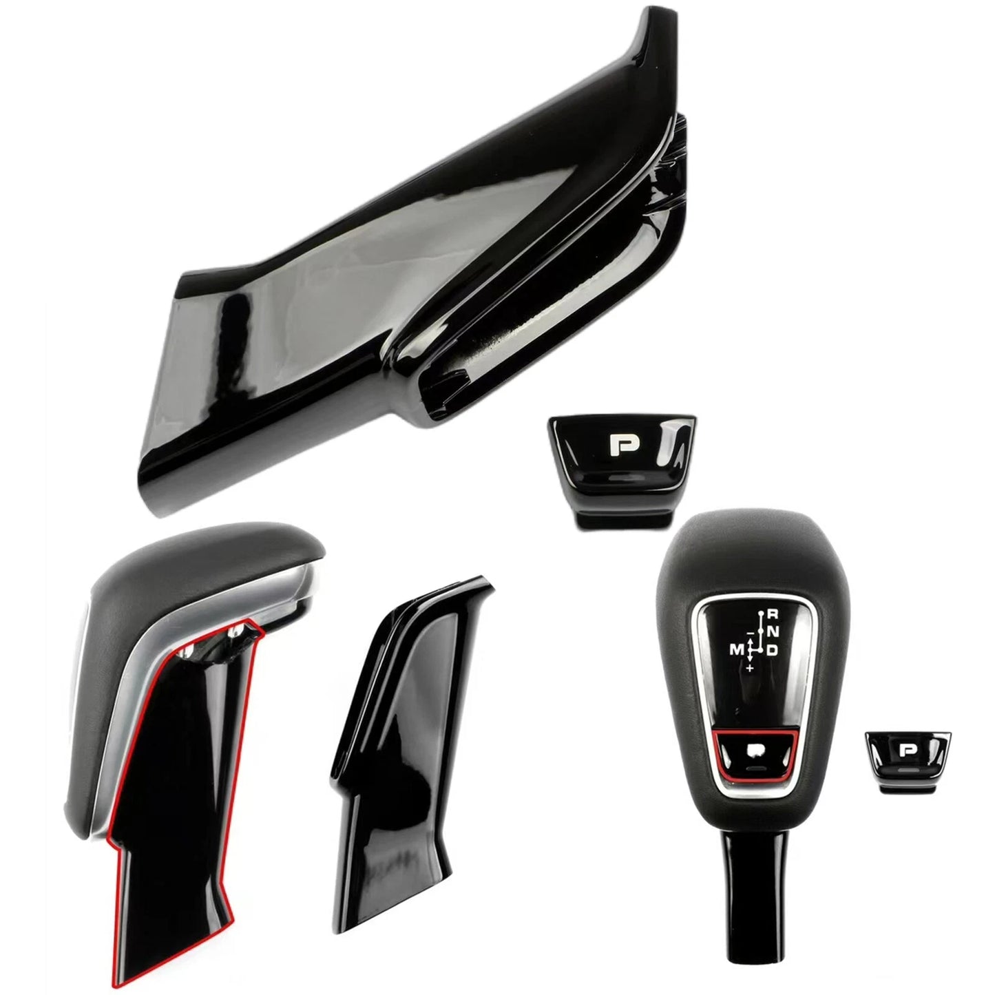 P Button Cap Repair Kit for Porsche Cayenne (2018-2023) 1 x Set