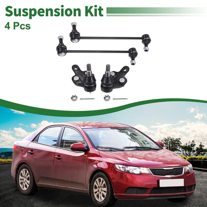 4x Front Suspension Kit Sway Bar Link Ball Joint for Toyota Sienna
