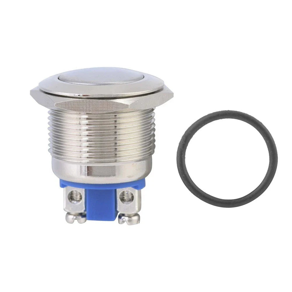 19mm Momentary Push On Waterproof Switch for Boats/Trucks/Autos