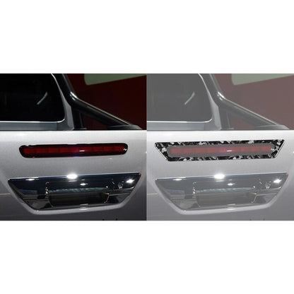 Forged Carbon Fiber Rear Brake Light Frame Trim for Toyota Hilux 2015-2021