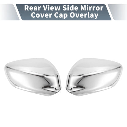 Chrome Plated Rearview Mirror Covers for Peugeot 301 (2013-2018)