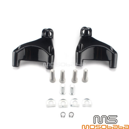 Rear Passenger Peg Foot Mount Kits for Harley Sportster XL883 XL1200 (2004-2023)