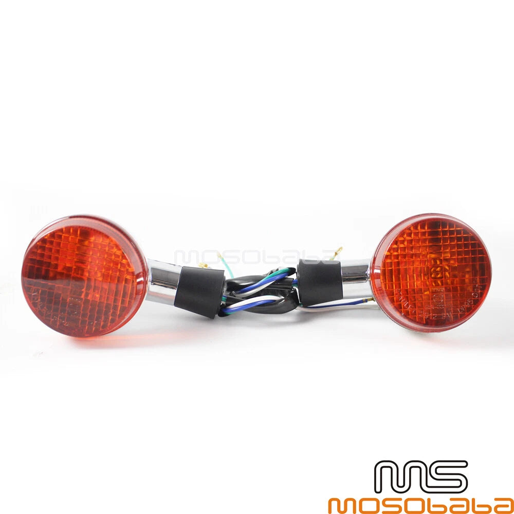 Front Turn Signal Lights for Honda Shadow Spirit Aero VT750 VT400 (04-07)