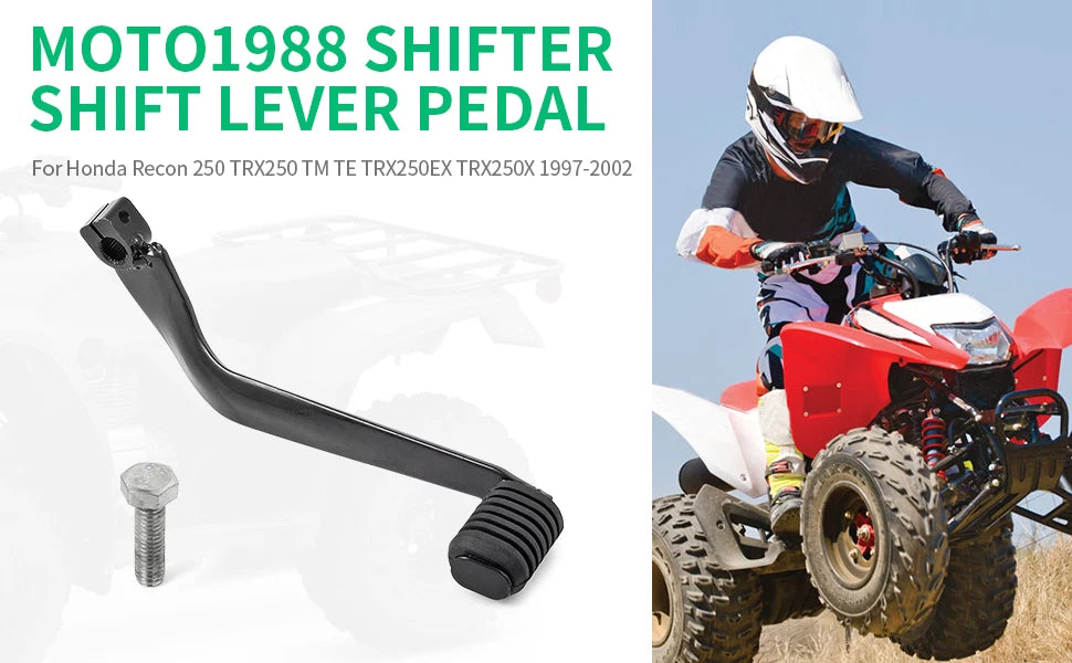 Shifter Pedal Lever for Honda Recon 250 TRX250 TM 2x4 (2002-2022)