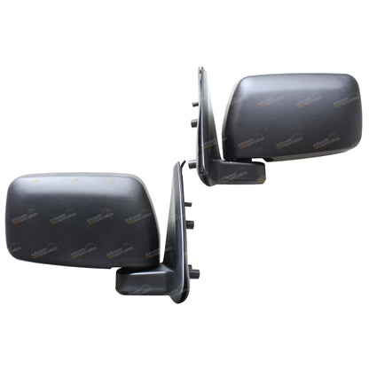 LH+RH Manual Door Mirrors Pair for Nissan Patrol GU (1997-2004)