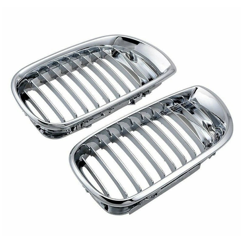 Chrome Front Kidney Grille for BMW E46 320i 325i 325Xi 330i 330Xi (1998-2006)