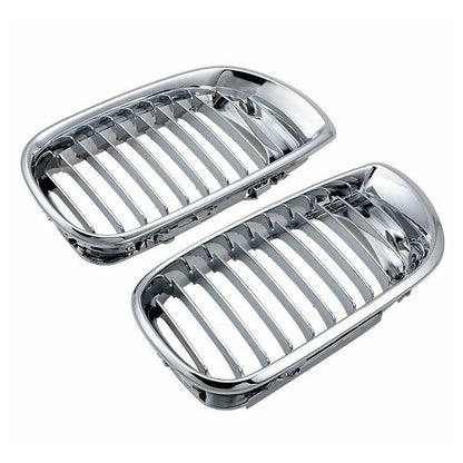 Chrome Front Kidney Grille for BMW E46 320i 325i 325Xi 330i 330Xi (1998-2006)
