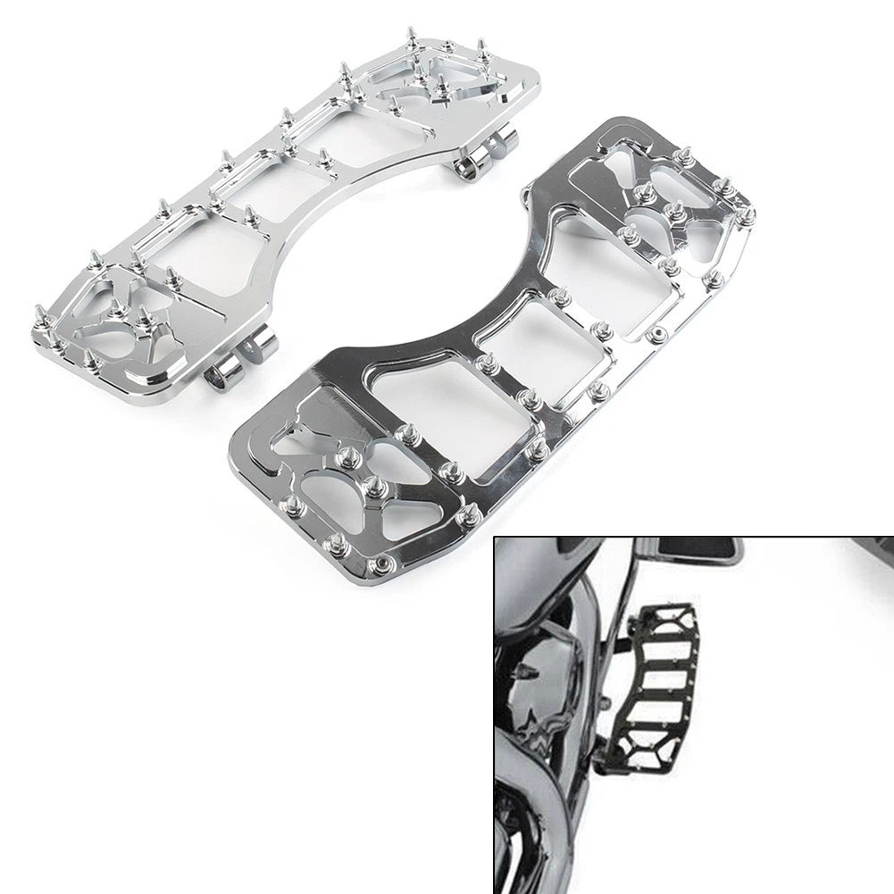 CNC Front Floorboards for Harley Touring Dyna Cross Country MX