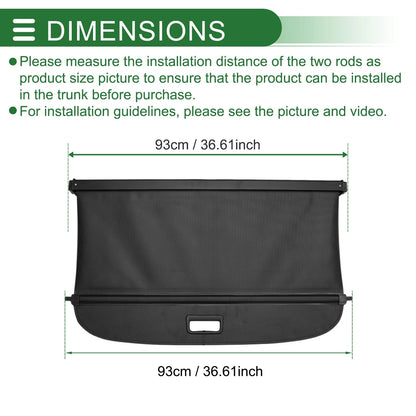Cargo Cover for Peugeot 2008 (2013-2023)
