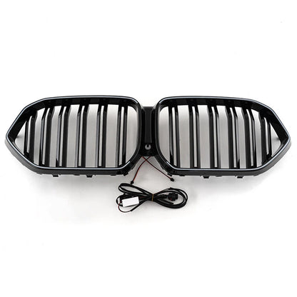 LED Lights Front Mesh Grille for BMW X6 G06 (2019-2023)