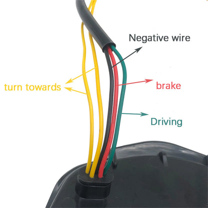 LED Brake Turn Signal Light for HONDA CBR1000RR (2008-2016) Black