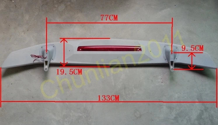 Factory Style Spoiler Wing ABS for VW CC 2009-2017 (2009-2017)