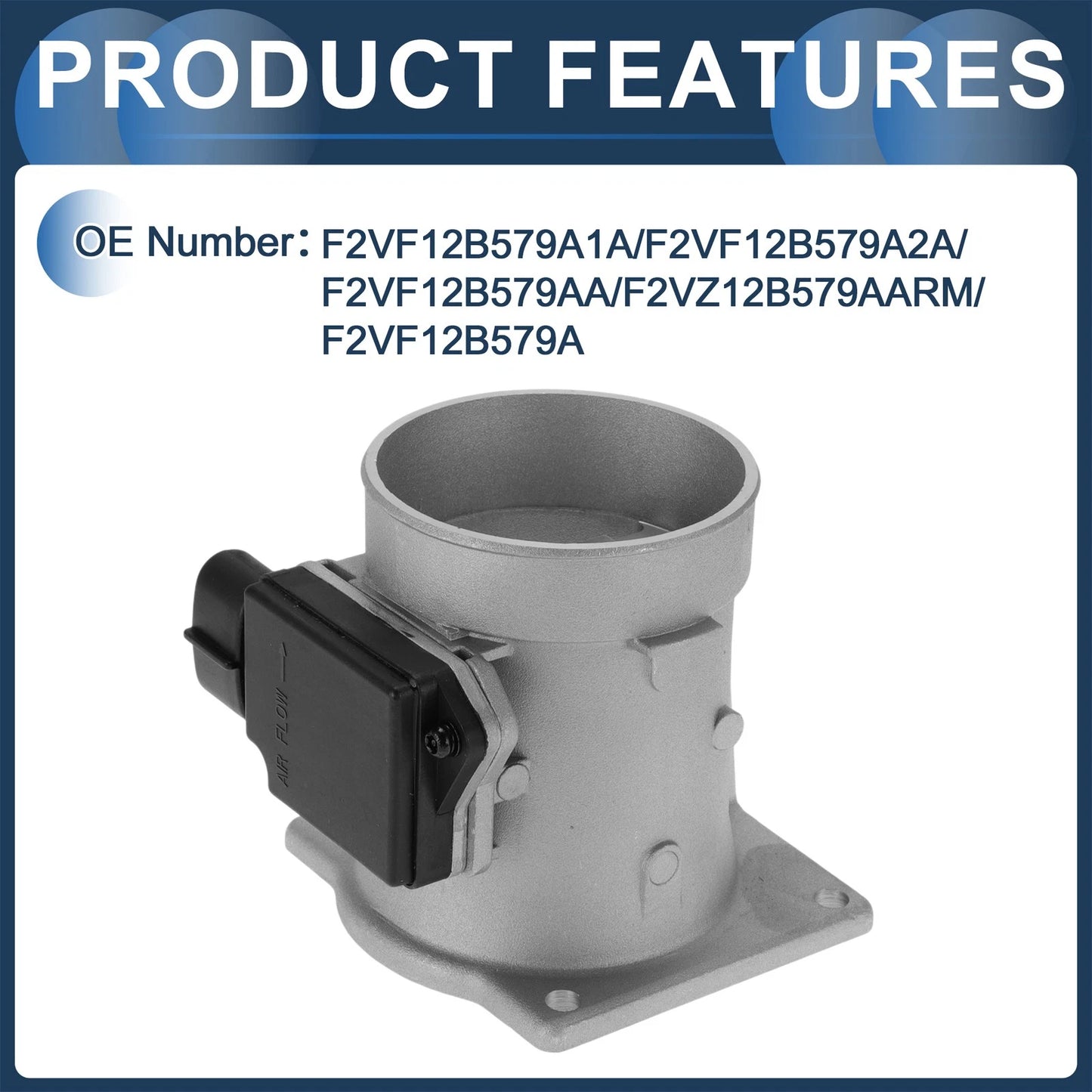 Mass Air Flow Sensor Assembly for Ford Transit Custom (2013-2023)