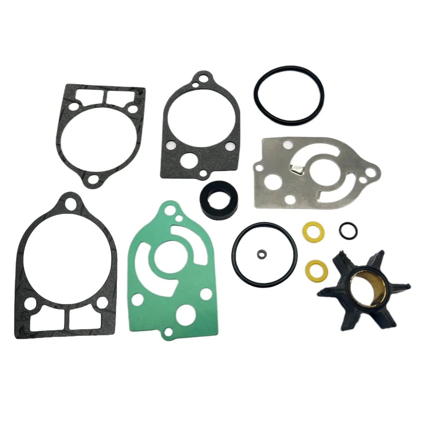 Water Pump Impeller Kit for Mercury 30-70HP Outboards (30-60HP)