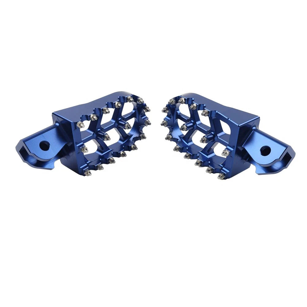 Blue Foot Pegs for Sur Ron S/X & Honda CRF 150F 230F (2003-2019)