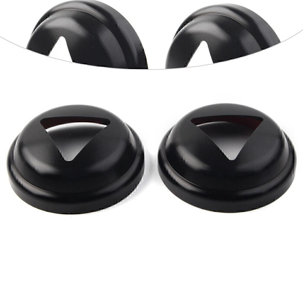Black Turn Signal Light Protection Covers for Scrambler 1200 (2017-2023)