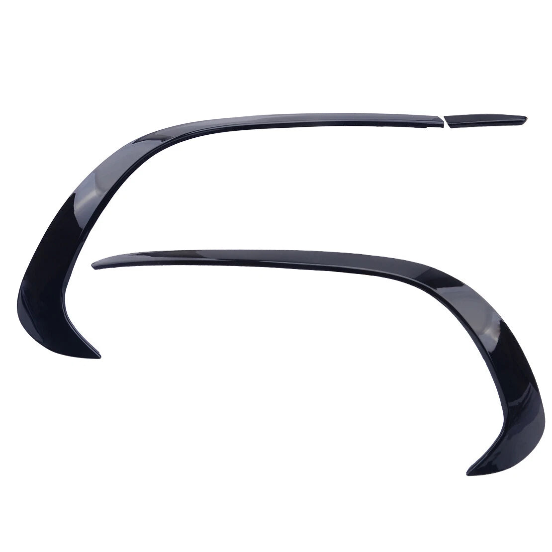 Front Bumper Splitter Spoiler Canards for Benz W176 A250 AMG A45 (16-18)