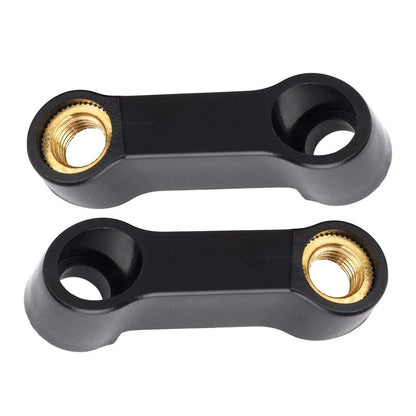 8mm Mirror Mount Risers Extender Adapter Black for Suzuki SD