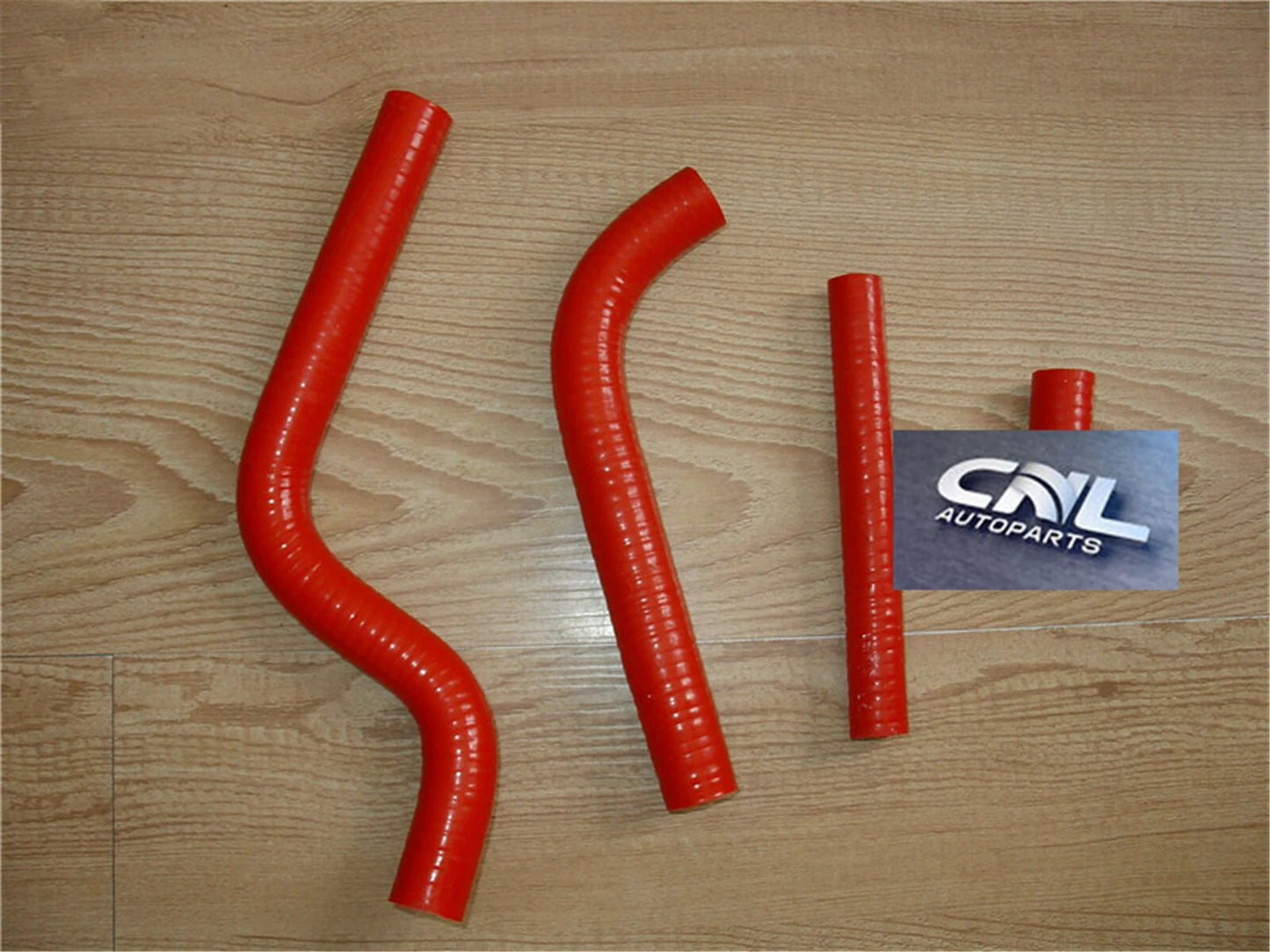 RED silicone radiator hose for YAMAHA YZ125 (1996-2001)