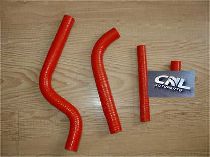 RED silicone radiator hose for YAMAHA YZ125 (1996-2001)