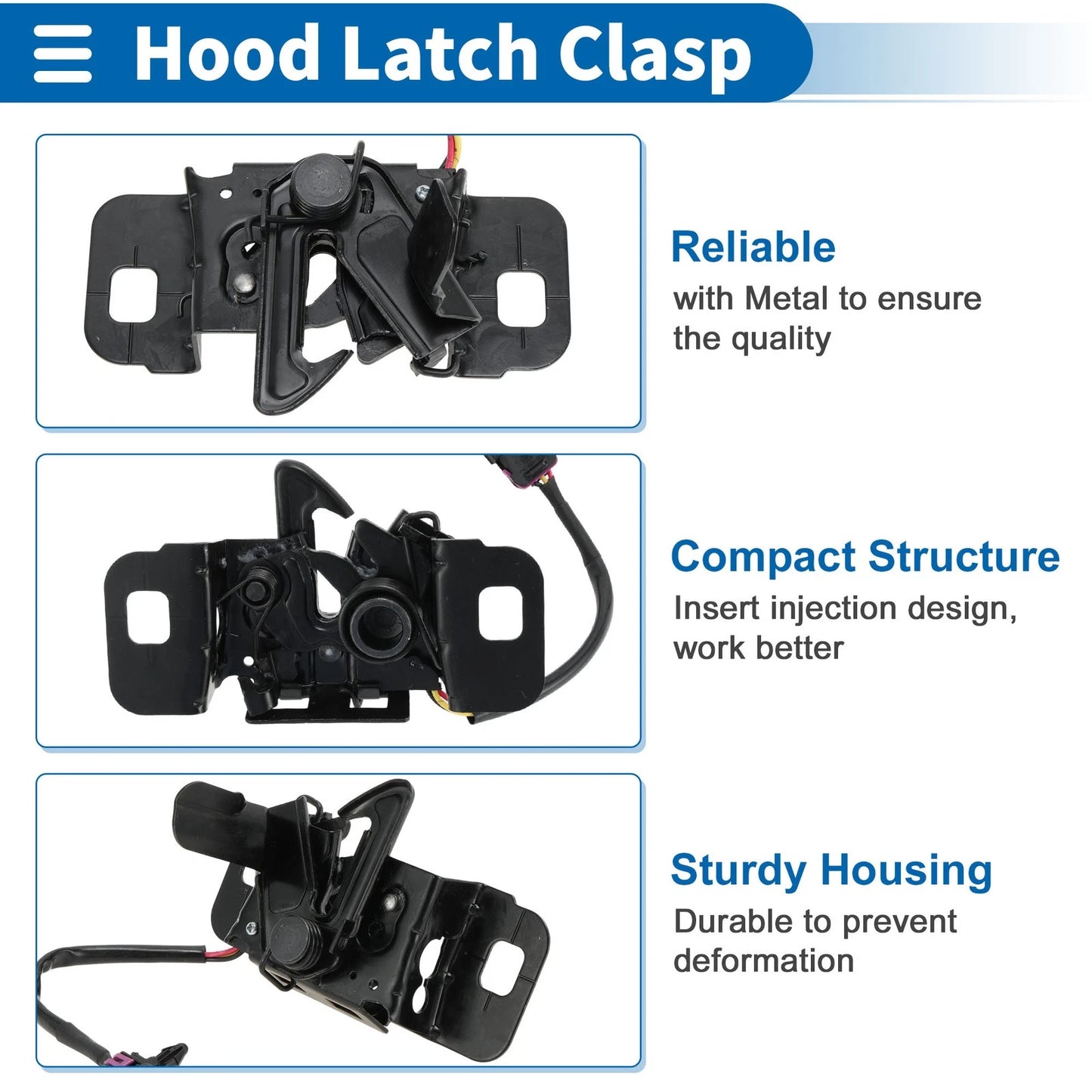 Hood Latch Assembly for Chevrolet Suburban (2015 - 2018)
