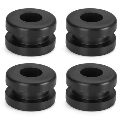 4x Rubber Heel Guard for Yamaha Banshee 350/Warrior 350/Blaster 200
