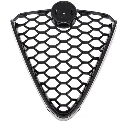 Glossy Black Front Grille Cover for Alfa Romeo Giulia (2017-2023)
