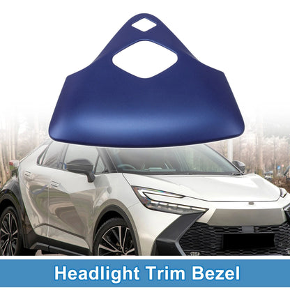 1 x Front Row Headlight Trim Bezel for Toyota C-HR (2017-2021)