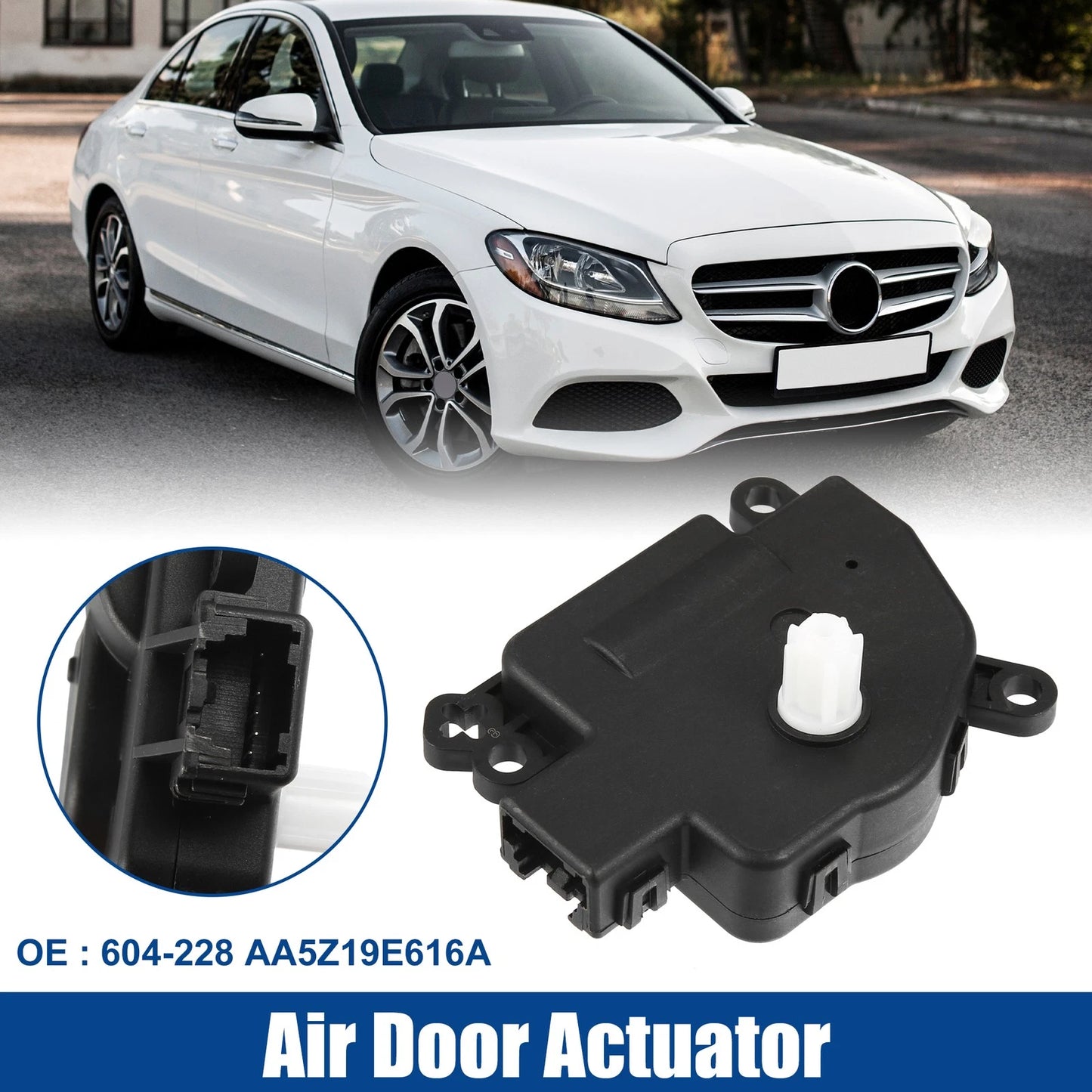 Air Door Actuator for Ford Explorer 2011-2019 (1 x Black)