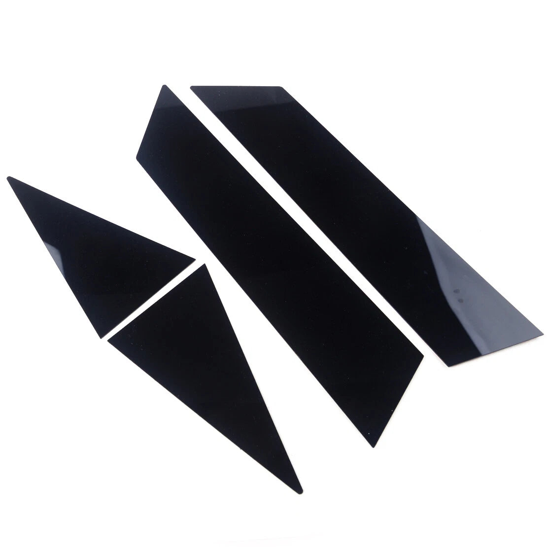 Black Window Pillar Post Cover Trim for 2013-2018 Nissan Altima
