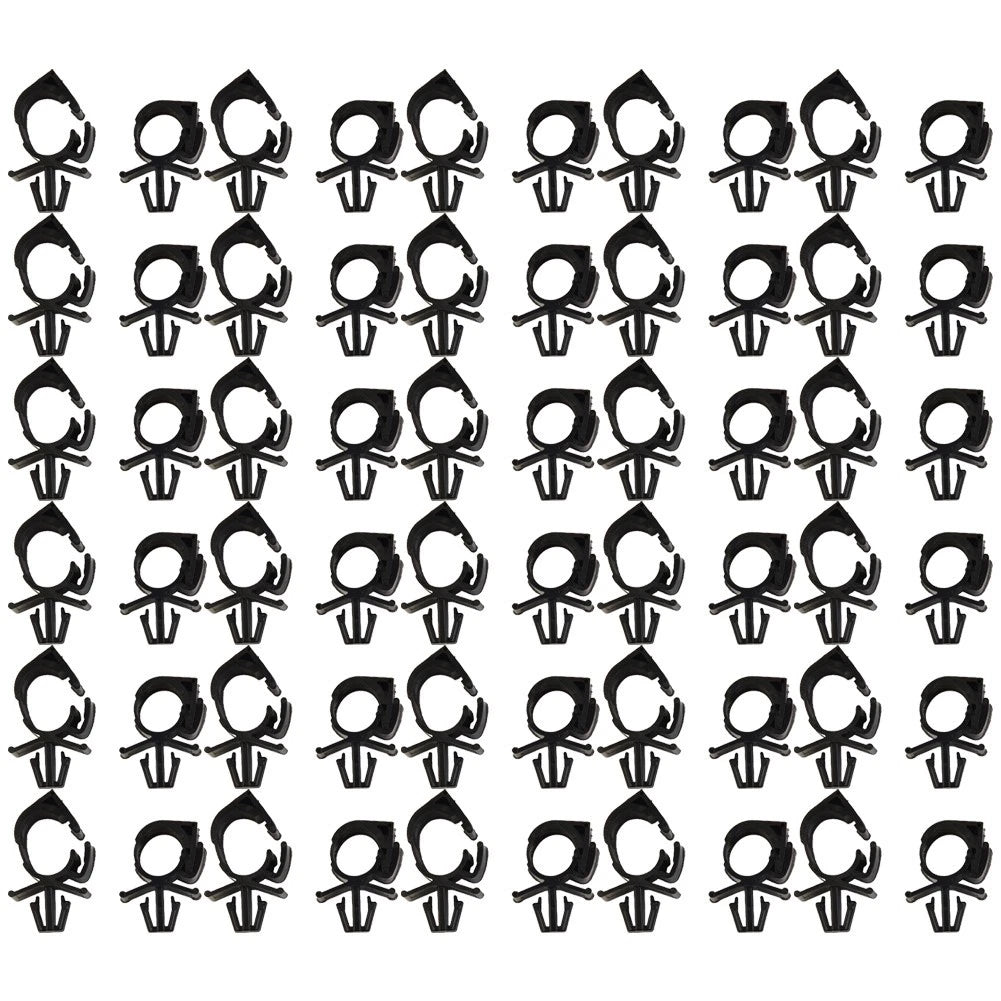 100x Car Plastic Wiring Harness Fastener for Car