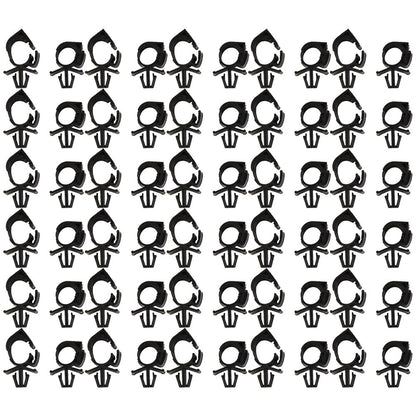 100x Car Plastic Wiring Harness Fastener for Car