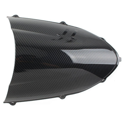 Black Carbon Fiber ABS Windshield for Kawasaki ZX-10R (2004-2005)