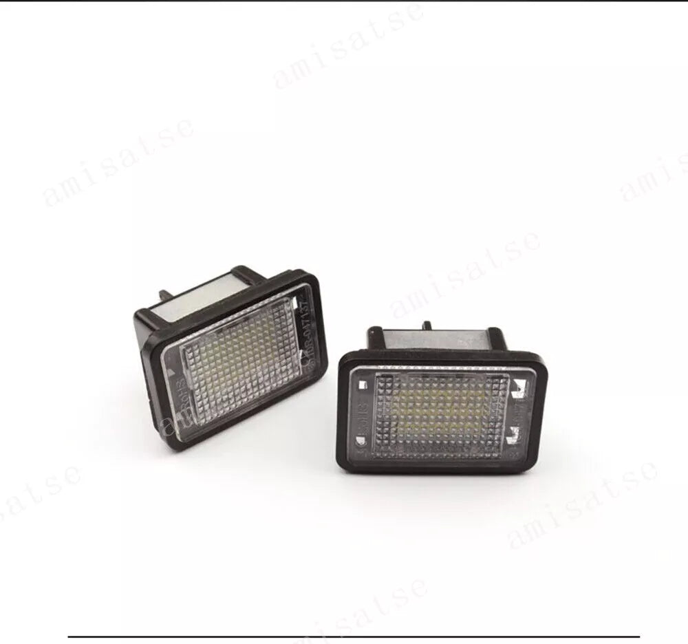 2 x LED License Plate Lights for Mercedes Benz GLK X204 GLK350 (2008-2015)