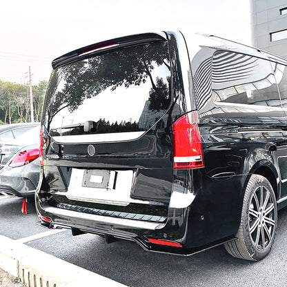 Rear Bumper Diffuser Lip Kit for Mercedes Benz V Class V260 W447 (19-23)