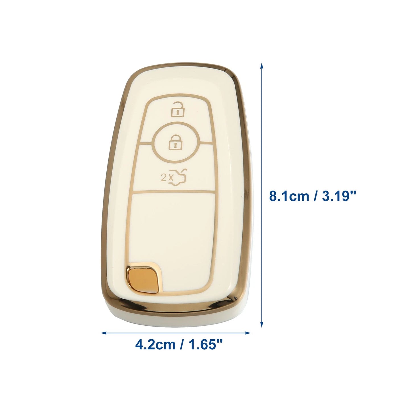 TPU 3 Button Keyless Entry Remote Cover for Ford Bronco (2021-2023)