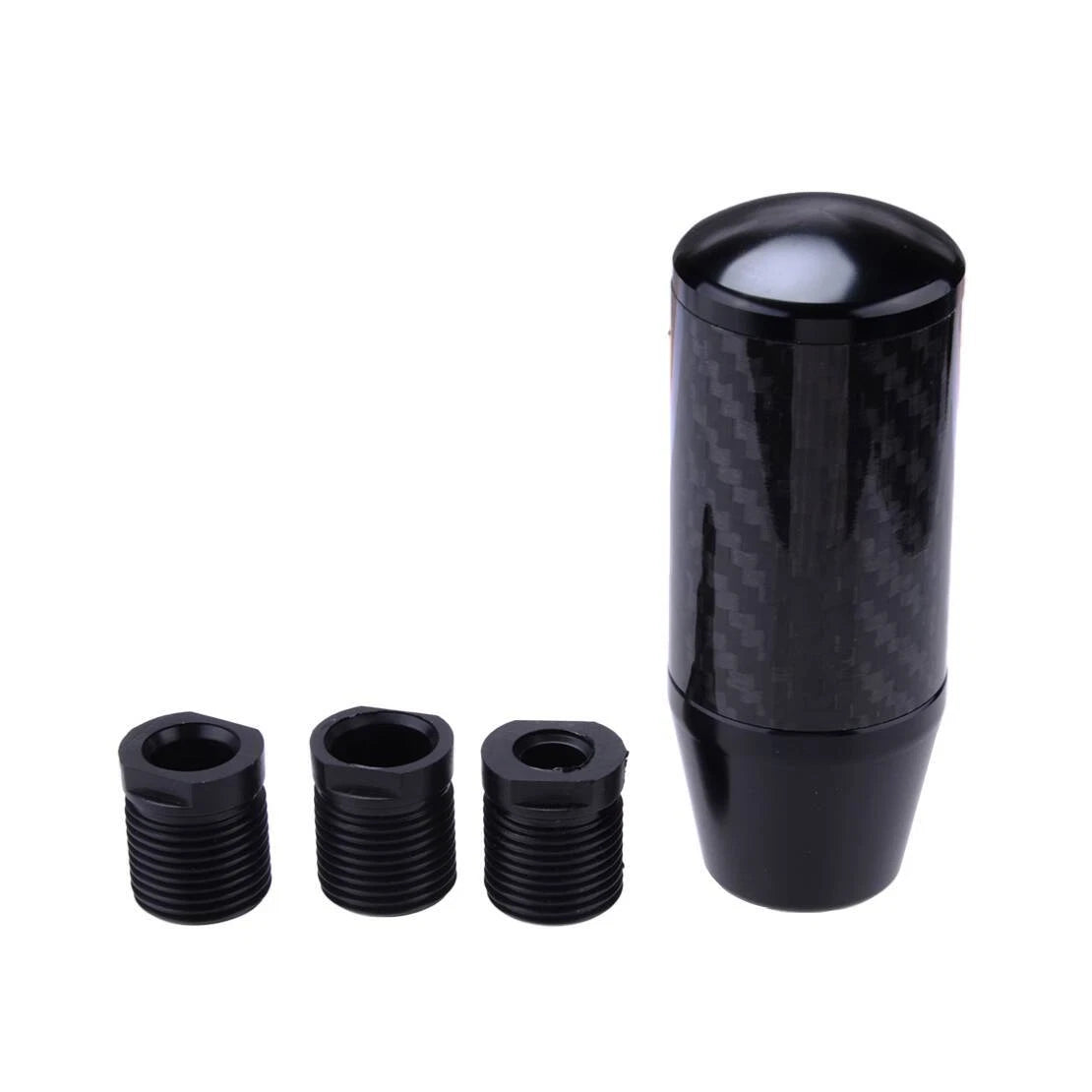 Carbon Fiber & Aluminium Alloy Manual Gear Shift Knob for Car (M8 M10 M12)