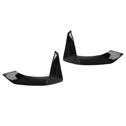Black Front Bumper Lip Splitter for BMW F80 M3 F82 F83 M4 (2015-2018)
