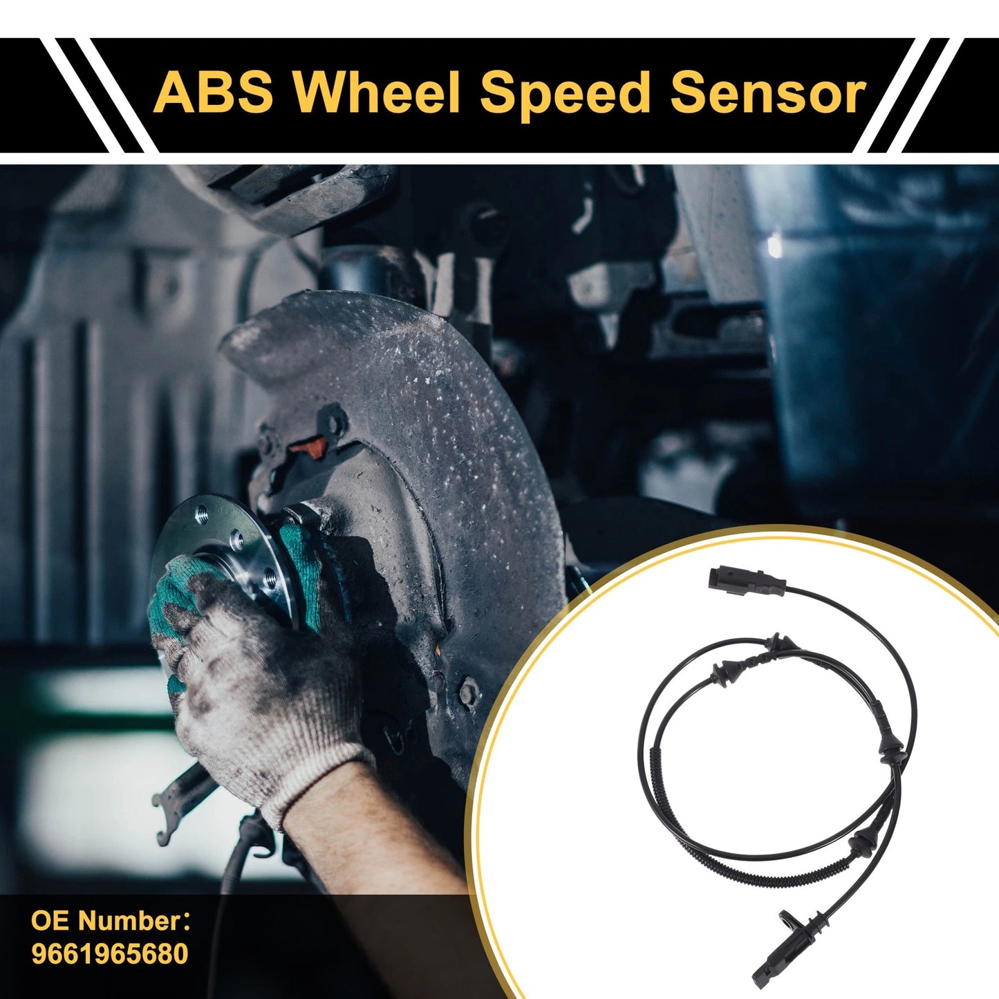 ABS Wheel Speed Sensor for Ford Mustang Front Right (2005-2014)