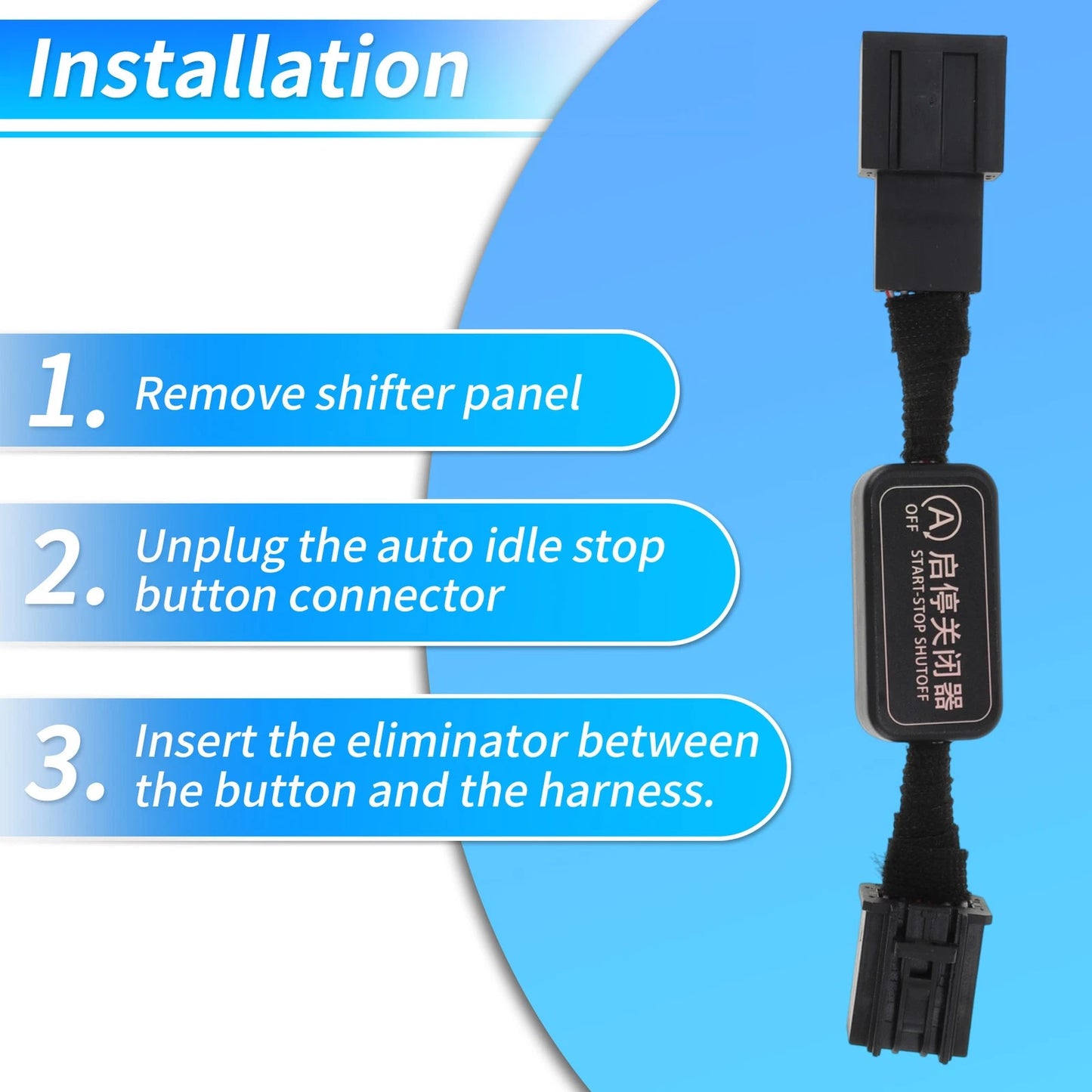 Idle Start Stop Eliminator for Ford Maverick 2022-2024 Auto Disable