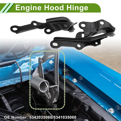 Hood Hinges 1 Pair for Toyota 4Runner (2003-2009)
