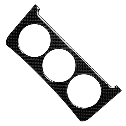 Carbon Fiber Central Console Knob Cover for Nissan 350Z (2003-2009)