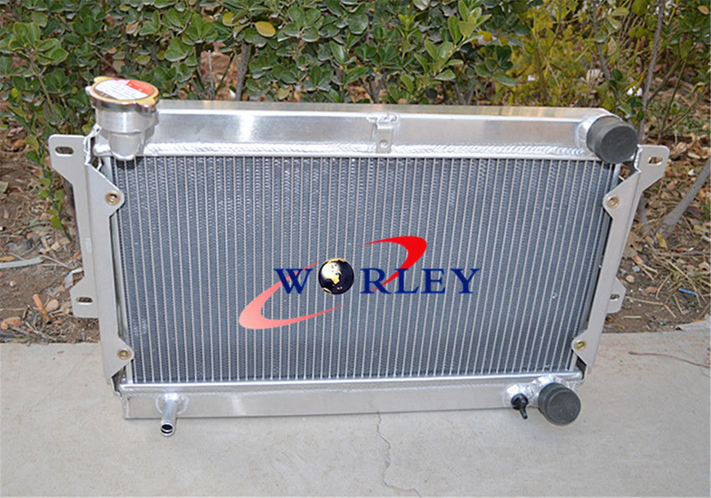 3-Row Aluminum Radiator for 1979-1982 Mazda RX7 SA22C 12A Manual (1979-1982)