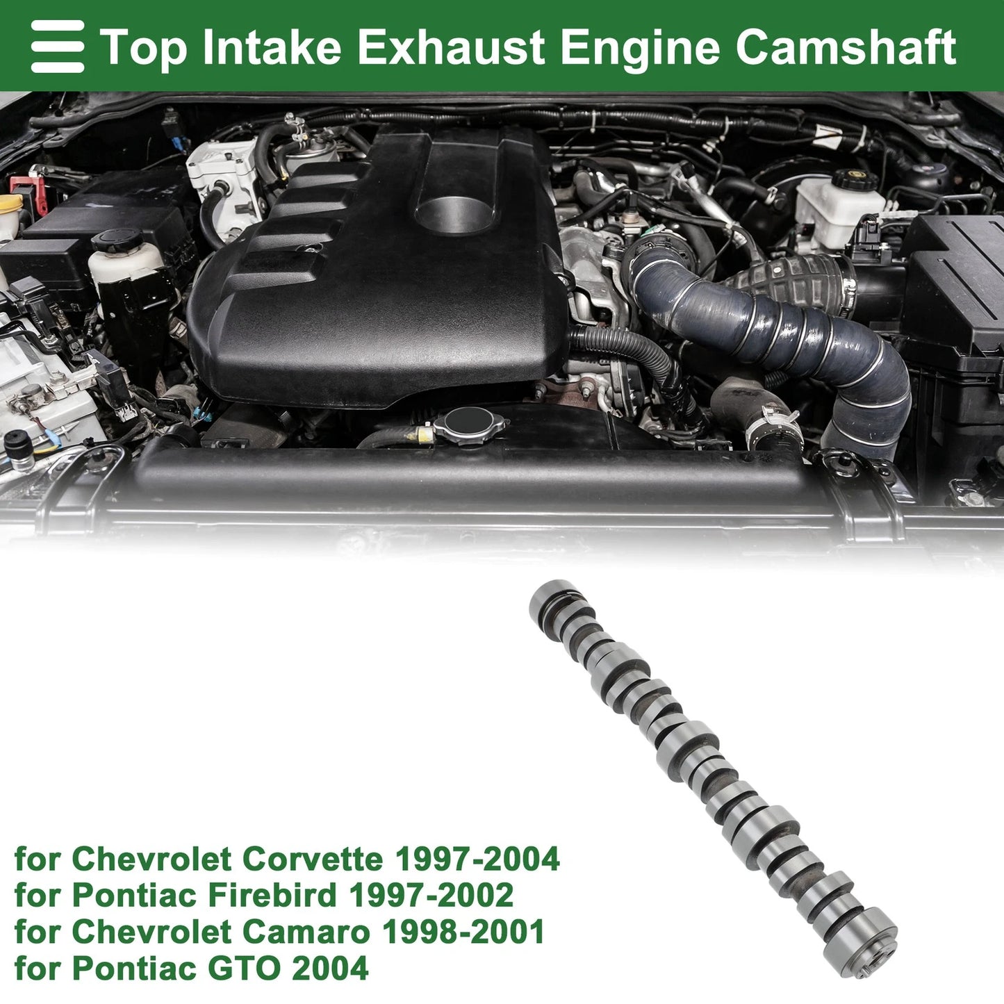 Air Intake Exhaust Camshaft for Chevrolet Corvette (1997-2004) 1 Pcs