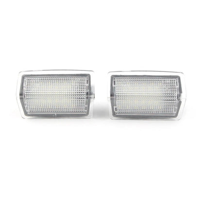 2 x White Courtesy Side Door Lights for Mercedes Benz B C E ML Class