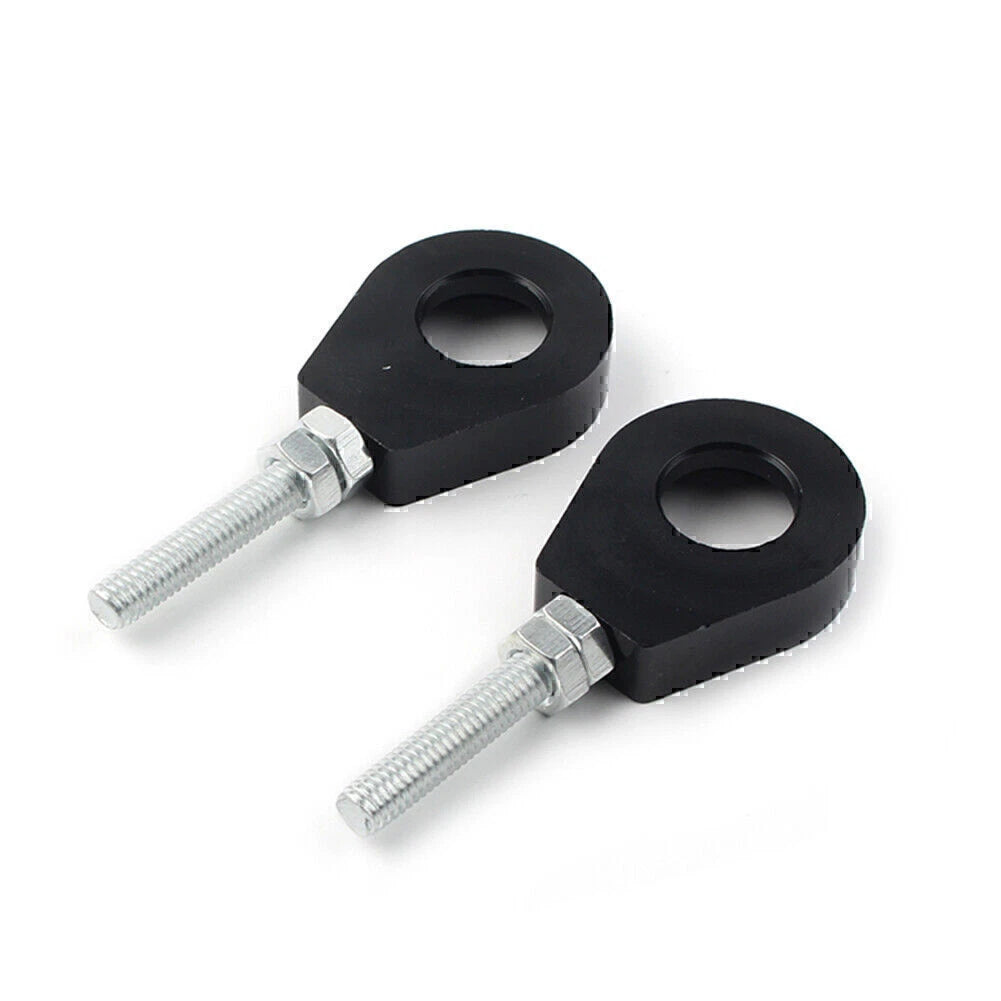 15mm Chain Adjuster Tensioner Block for Dirt Bike Quad ATV CRF50 SSR Black 2x
