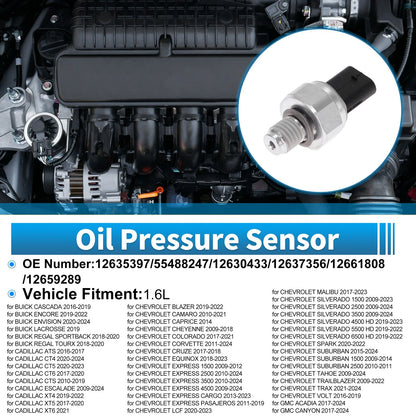 Engine Oil Pressure Sensor for BUICK CASCADA (2016–2019)