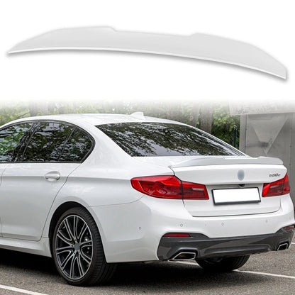 ABS Boot Spoiler for BMW 5 Series G30 (2017-2023) Mineral White A96