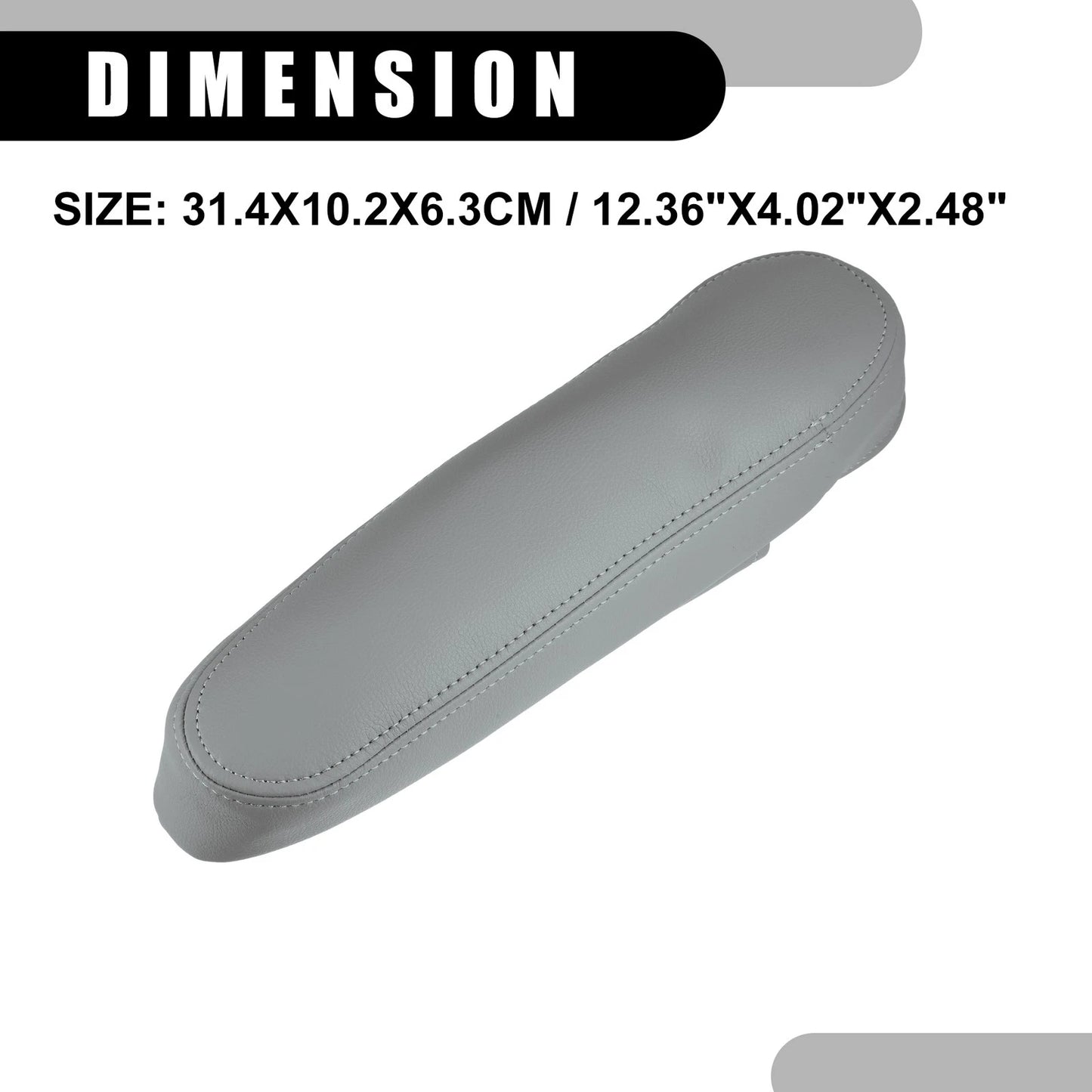 Driver Side Armrest Cover for Toyota Sequoia (2001-2007) Gray