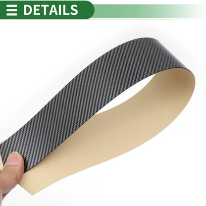 8 Pcs Door Pillar Window Trim for BMW X6 (2002-2013) Carbon Fiber Black